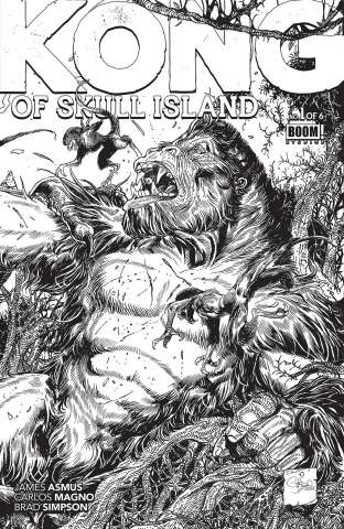 Kong of Skull Island #1 (Coloring Cover)