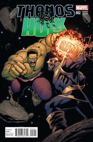 Thanos vs. Hulk #2 (Lim Cover)