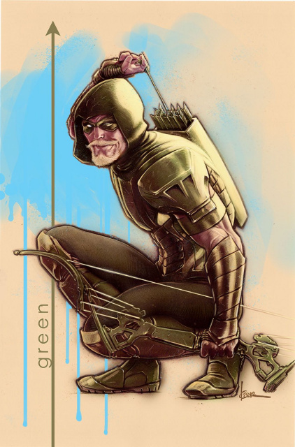 Green Arrow #45 (Heroes in Crisis Cover)