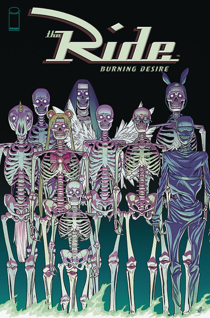 The Ride: Burning Desire #4 (Hillyard Cover)