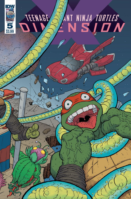 Teenage Mutant Ninja Turtles: Dimension X #5 (Pitarra Cover)
