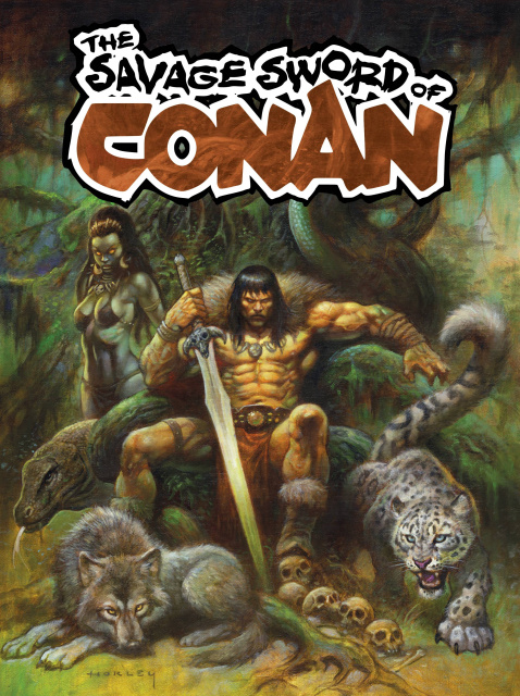 The Savage Sword of Conan #7 (Horley Cover)