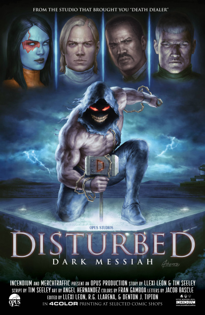 Disturbed: Dark Messiah #3 (5 Copy Alessio Cover)