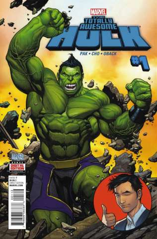 Totally Awesome Hulk #1 (Cho 2nd Printing)