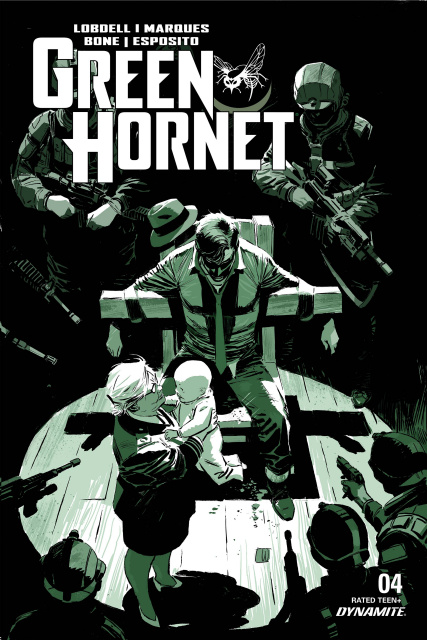 Green Hornet #4 (Weeks Cover)