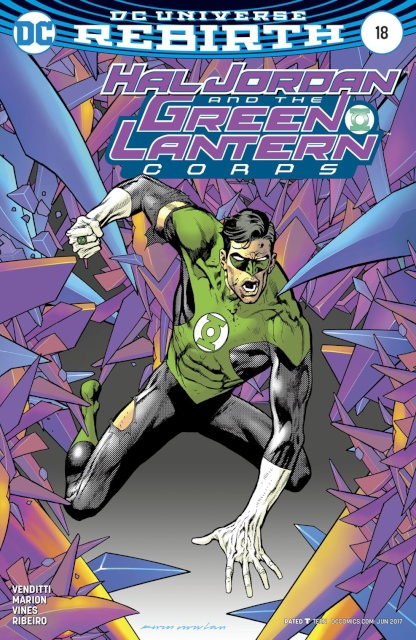 Hal Jordan and The Green Lantern Corps #18 (Variant Cover)