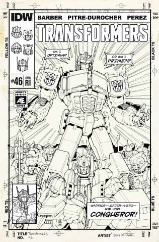 The Transformers #46 (10 Copy Cover)