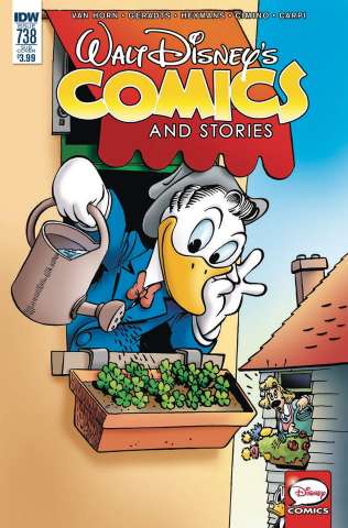 Walt Disney's Comics and Stories #738 (Subscription Cover)