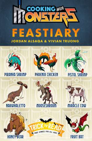 Cooking with Monsters / Feastiary Trick or Read 2023