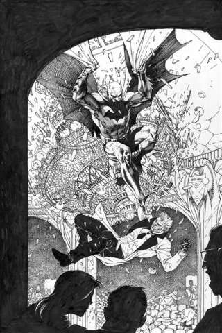Detective Comics #1065 (Jim Lee, Scott Williams & Alex Sinclair Card Stock Cover)