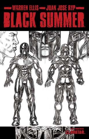 Black Summer #4 (Design Sketch Cover)