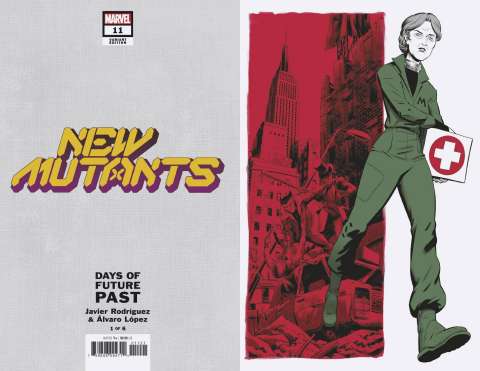 New Mutants #11 (Rodriguez Days of Future Past Cover)