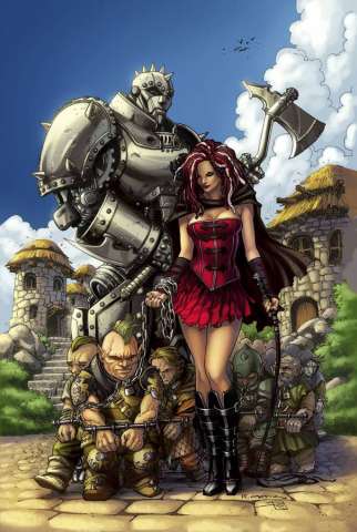 Grimm Fairy Tales: The Warlord of Oz #2 (Ortiz Cover)