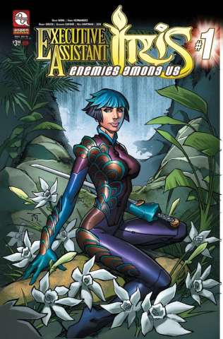 Executive Assistant Iris: Enemies Among Us #1 (Green Cover)