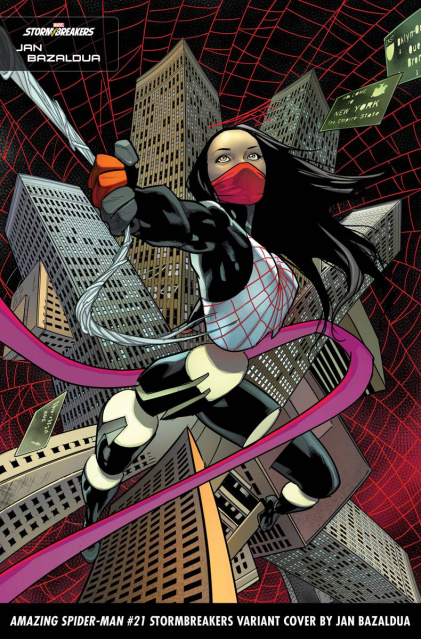 The Amazing Spider-Man #21 (Bazaldua Stormbreakers Cover)
