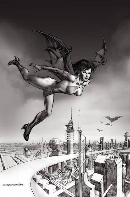 Vampirella: Year One #6 (10 Copy Nowlan Virgin Cover)