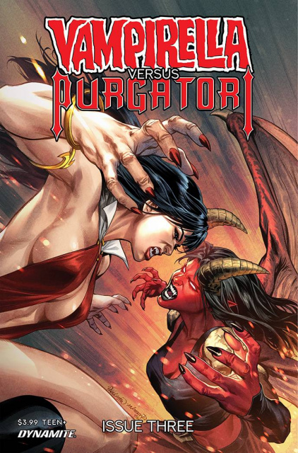 Vampirella vs. Purgatori #3 (Pagulayan Cover)