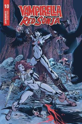 Vampirella / Red Sonja #10 (Castro Bonus Cover)