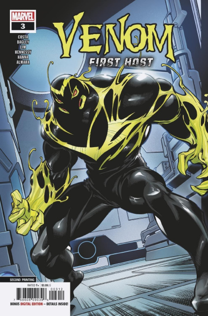 Venom: First Host #3 (Bagley 2nd Printing)