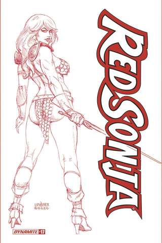 Red Sonja #17 (25 Copy Linsner Tint Cover)