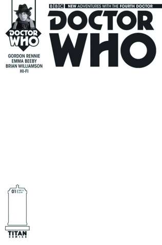 Doctor Who: New Adventures with the Fourth Doctor #1 (Blank Sketch Cover)