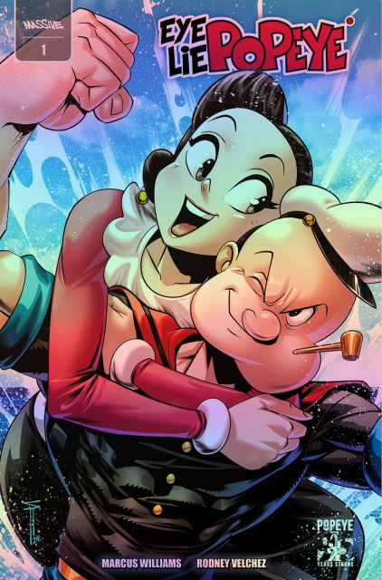 Eye Lie Popeye #1 (Acuna Foil Variant Cover)