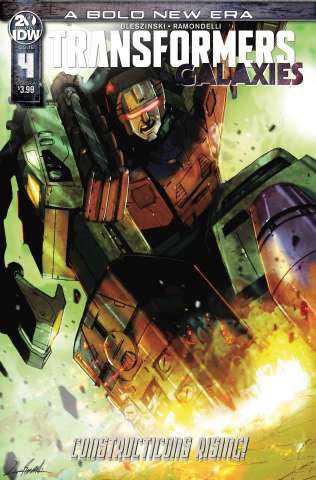 Transformers: Galaxies #4 (Ramondelli Cover)