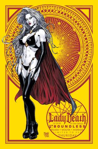 Lady Death #7 (San Diego Thursday Cover)