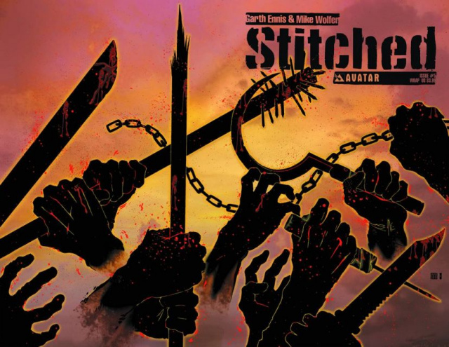 Stitched #5 (Wrap Cover)