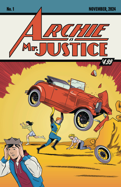 Archie is Mr. Justice #1 (Matt Talbot Cover)