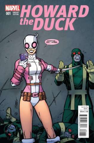 Howard the Duck #1 (Lim Gwenpool Cover)