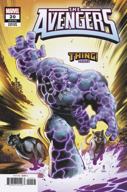 Avengers #20 (Paco Medina The Thing Cover)