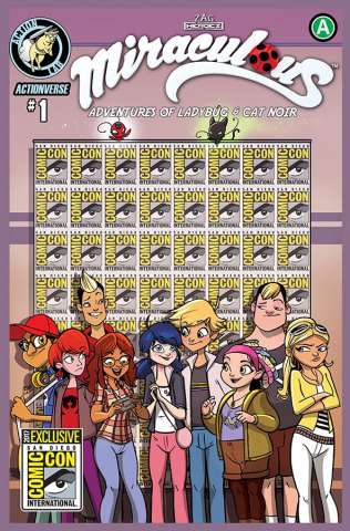Miraculous: The Adventures of Ladybug & Cat Noir #1 (15 Copy SDCC Cover)