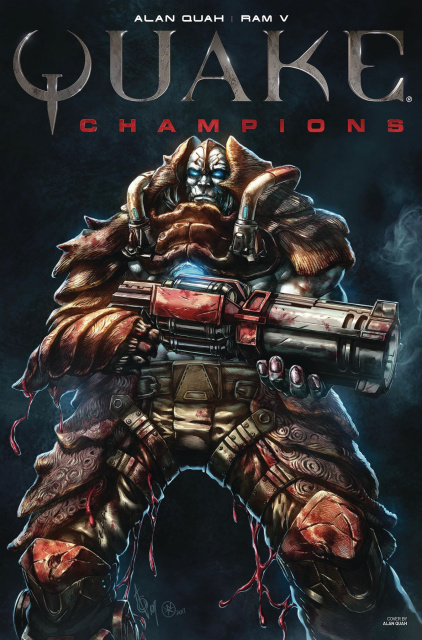 Quake: Champions #3 (Double Issue Quah Cover)