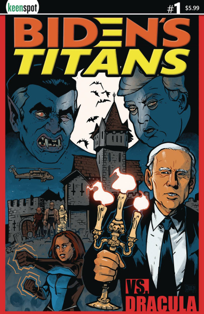 Biden's Titans vs. Dracula (Owen Gieni Cover)