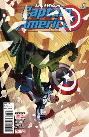 Captain America: Sam Wilson #4 (Renaud 2nd Printing)