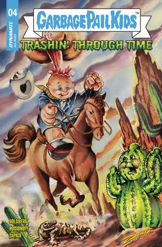 Garbage Pail Kids: Trashin' Through Time #4 (Zapata Cover)