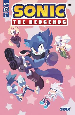 Sonic the Hedgehog #63 (10 Copy Fourdraine Cover)