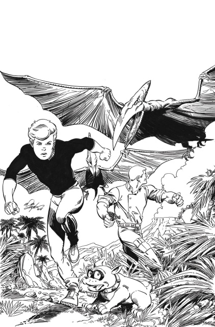 Jonny Quest #1 (Layton Line Art Virgin Cover)