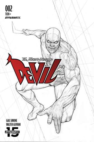 The Death-Defying Devil #2 (10 Copy Federici B&W Cover)