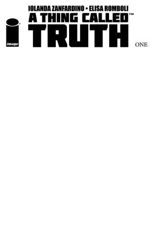 A Thing Called Truth #1 (Blank Cover)