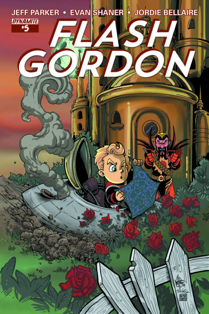 Flash Gordon #5 (Haeser Subscription Cover)