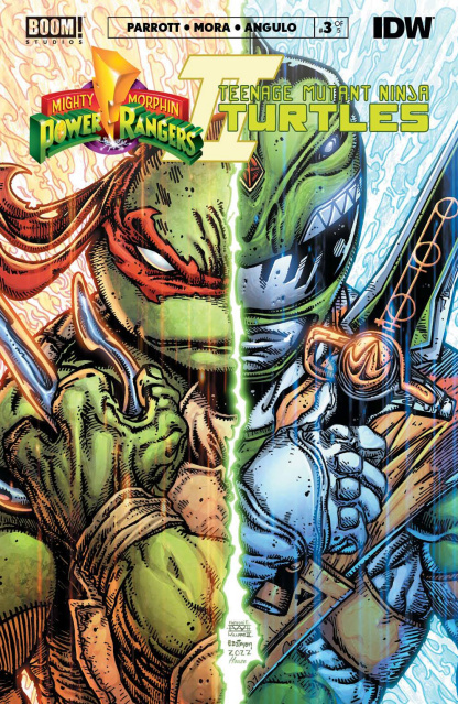 Mighty Morphin Power Rangers / Teenage Mutant Ninja Turtles II #3 (Eastman & Williams II Cover)