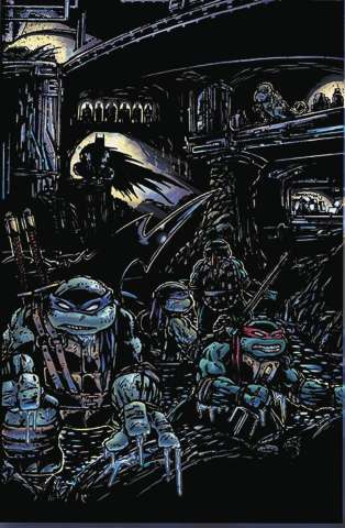 Batman / Teenage Mutant Ninja Turtles #4 (Variant Cover)