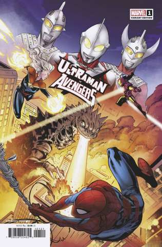 Ultraman x The Avengers #1 (Francesco Manna Cover)