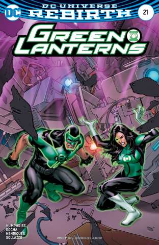 Green Lanterns #21 (Variant Cover)