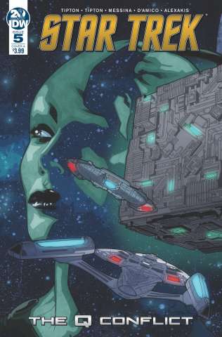 Star Trek: The Q Conflict #5 (Messina Cover)