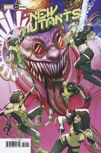 New Mutants #21 (Edge Cover)