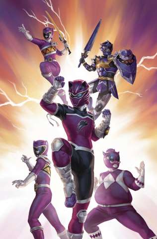 Mighty Morphin Power Rangers #35 (25 Copy Lithen Cover)