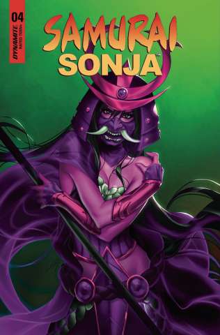 Samurai Sonja #4 (Leirix Ultraviolet Cover)